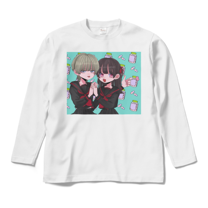 ロングスリーブTシャツ - M - ホワイト