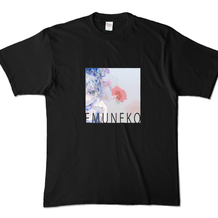 カラーTシャツ - XL - ブラック (濃色)
