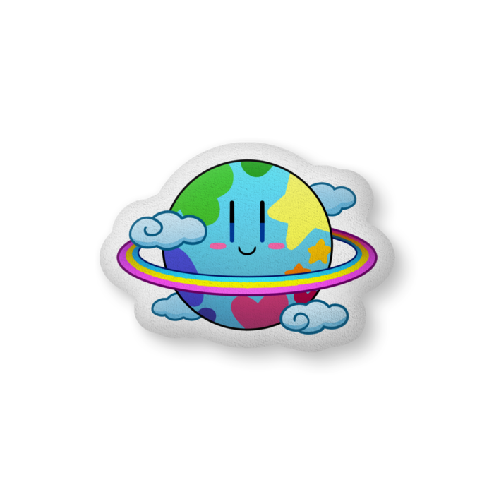 ペポン星 - 中(H26×W36cm) - 片面
