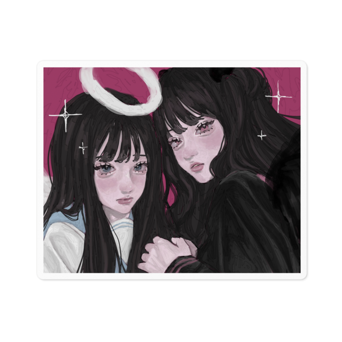ステッカー - 100 x 100 (mm)